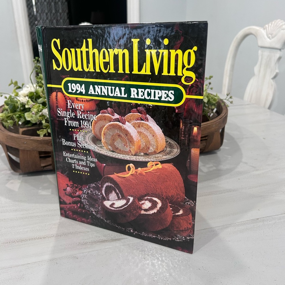 Southern Living 1994 Annual Recipes Cookbook - Black Cover